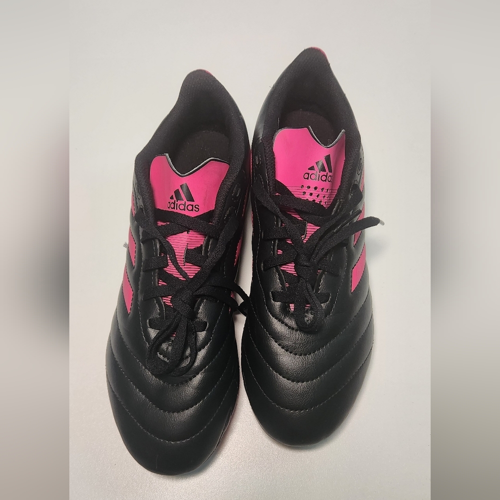 Adidas Goletto VII FG Soccer Cleats Youth Size: 6 Pink Black Unisex